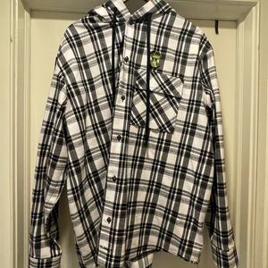 OFF-WHITE mens flannel. Size M. Unworn